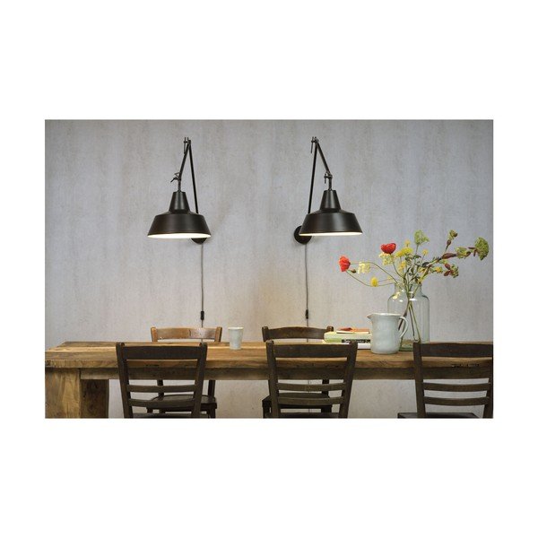 Melna sienas lampa Chicago – it's about RoMi-image-4
