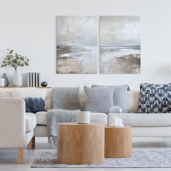 Gleznu komplekts ar roku apgleznotiem elementiem (2 gab.) 50x70 cm Breeze – Styler-image-2