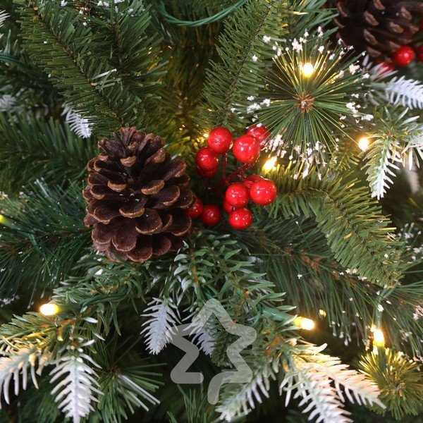 Mākslīgā Ziemassvētku eglīte augstums 180 cm Snowy Pine LED – Můj Stromeček-image-4