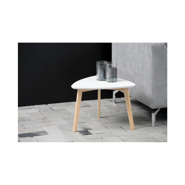 Balts Actona Vitis kafijas galdiņš, augstums 36 cm-image-1