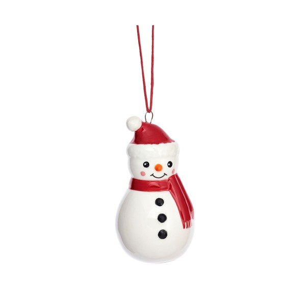 Akmens Ziemassvētku eglītes rotājums Snowman – Sass & Belle