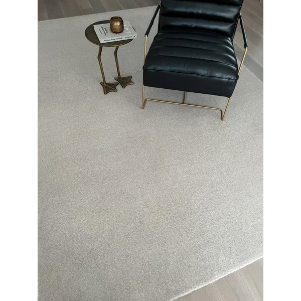 Krēmkrāsas vilnas paklājs 133x190 cm Calisia M Smooth – Agnella-image-1