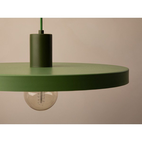 Zaļa metāla piekaramā lampa ø 40 cm Ori – Micadoni -image-2