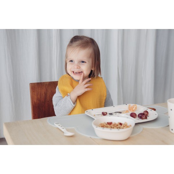 Dzeltenais muslīnu bērnu priekšautiņš Kindsgut Oslo-image-1