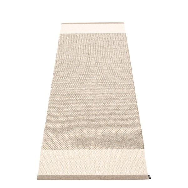 Bēšs iekštelpu un āra celiņa paklājs 70x200 cm Edit Mud Vanilla – Pappelina