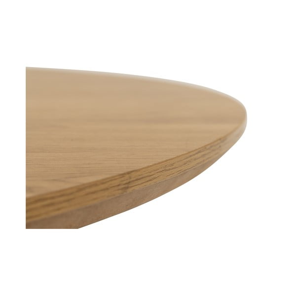 Apaļš žurnālgaldiņš ar ozolkoka imitācijas virsmu ø 80 cm Yale – Actona-image-3