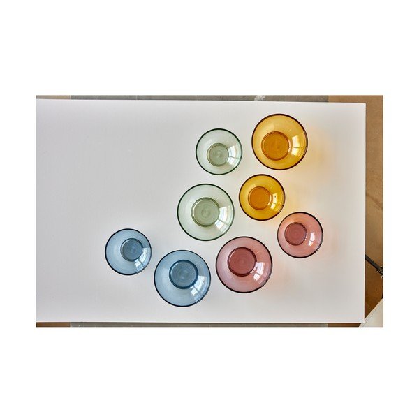 Rozā stikla bļoda ø 24 cm Kusintha – Bitz-image-1
