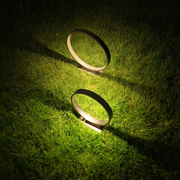 Melna stāvlampa SULION Nala, ø 40 cm-image-2