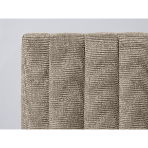 Bēša/dabīga toņa divvietīga gulta ar redelēm 160x200 cm Oceane – Bobochic Paris-image-4