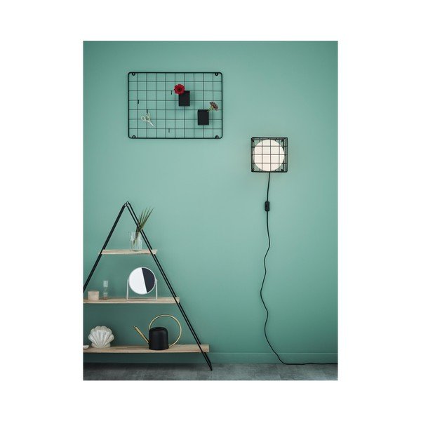Melna sienas lampa Markslöjd Cage-image-1