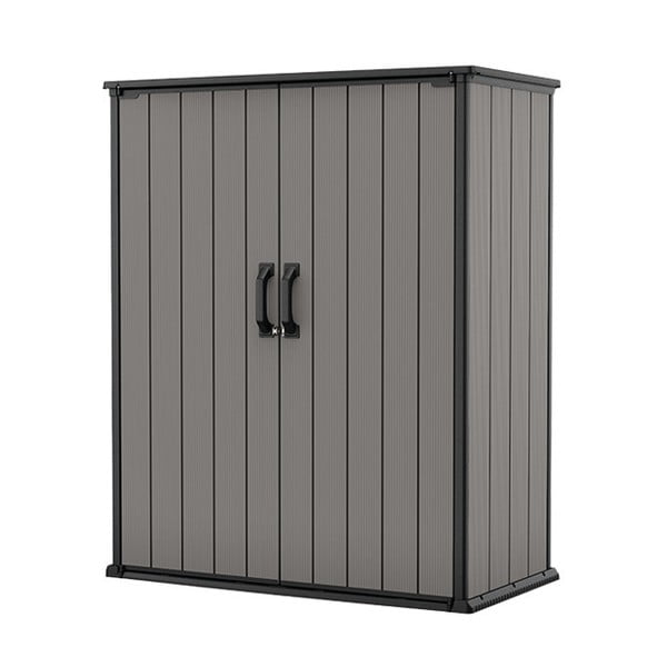 Pelēka plastmasas dārza bufete Tall – Keter