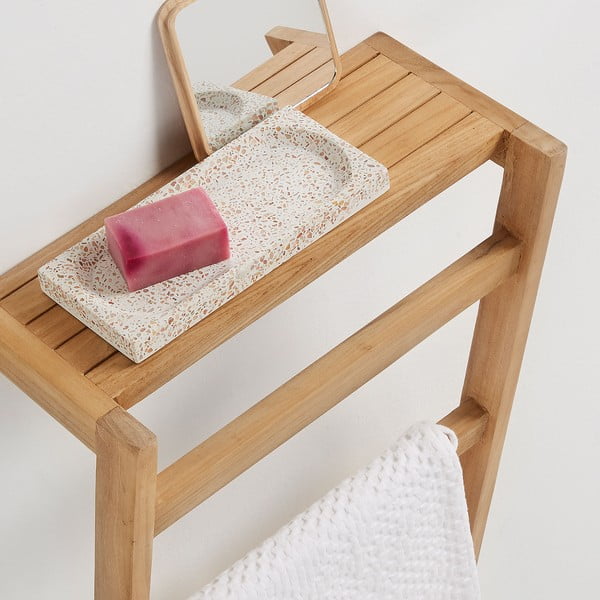 Sienas dvieļu turētājs no tīkkoka Kave Home Sunday-image-1