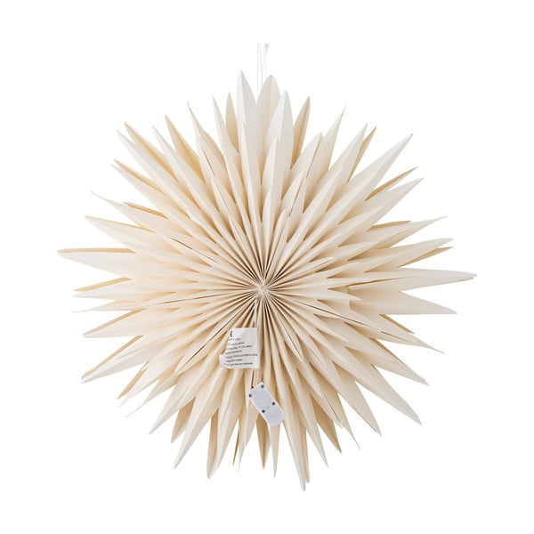 Balts piekarināms gaismas dekors ø 50 cm Elijas – Bloomingville-image-3