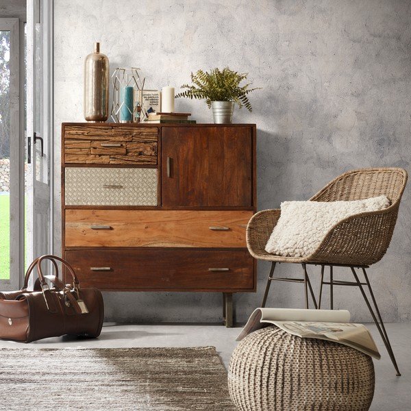 Brūns pufs Kave Home Shore-image-4