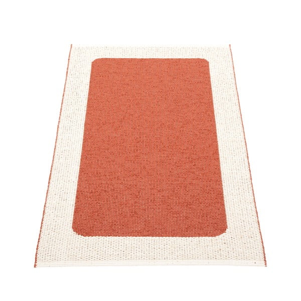 Ķieģeļu sarkans/krēmkrāsas iekštelpu un āra paklājs 70x120 cm Ilda Brick – Pappelina-image-2