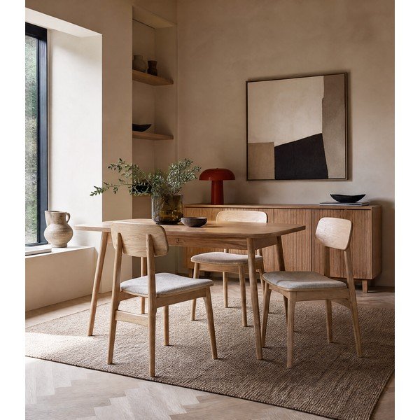 Bēšs/dabīga toņa pusdienu krēsls Livo – Unique Furniture-image-1