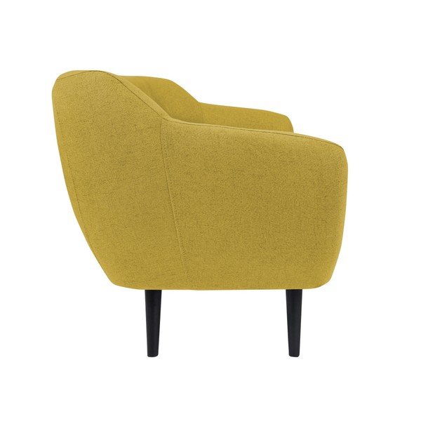 Dzeltens divvietīgs dīvāns ar brūnām kājām Mazzini Sofas Piemont-image-2