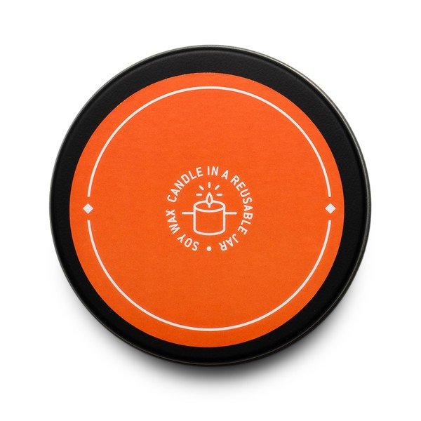 Aromātiskā sojas vaska svece degšanas laiks 48 h Tobacco & Orange – Gentlemen's Hardware-image-1