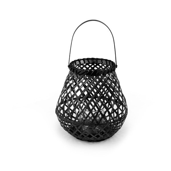 Melna bambusa laterna Compactor Bamboo Lantern, ⌀ 25 cm-image-3