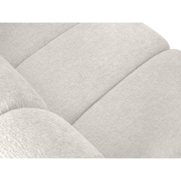 Balts modulārais dīvāns (ar kreiso stūri) Lupine – Micadoni Home-image-1