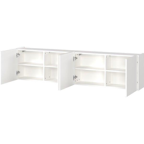 Balts TV galdiņš 183x45 cm Piana – Germania-image-2