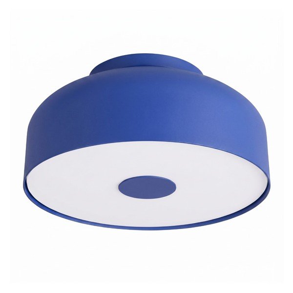Zila tērauda griestu lampa ø 30 cm Omiq – Sollux