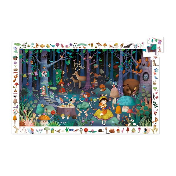 Bērnu puzle Djeco Observation Fairytale Forest-image-3