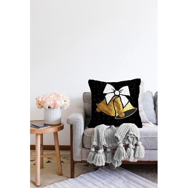 Spilvendrāna ar Ziemassvētku motīvu 43x43 cm – Mila Home-image-2