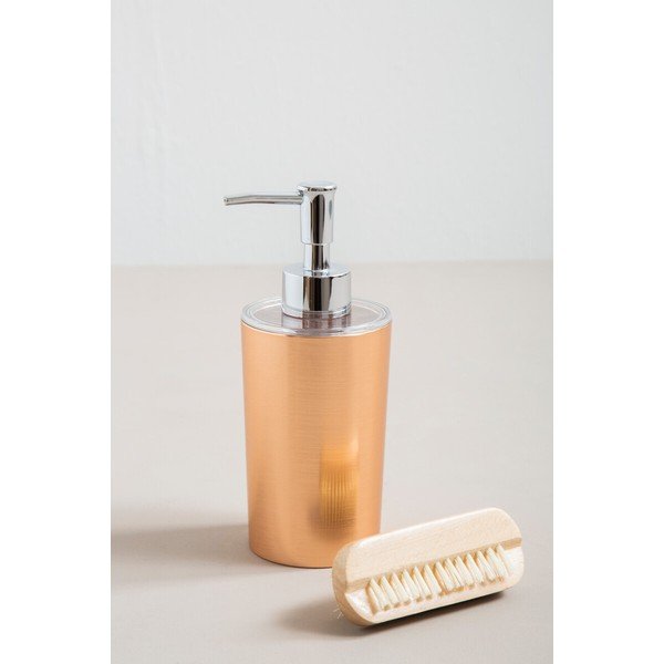 Zelta krāsas plastmasas ziepju dozators Shine – Premier Housewares-image-1