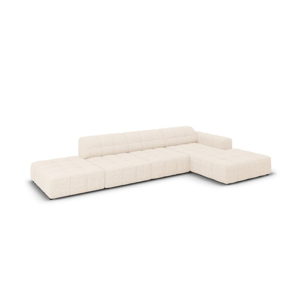 Krēmkrāsas stūra dīvāns (ar labo stūri) Chicago – Cosmopolitan Design-image-3