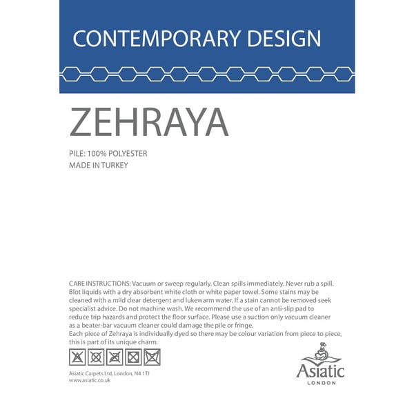 Dzeltens paklājs Asiatic Carpets Abstract, 200 x 290 cm-image-4