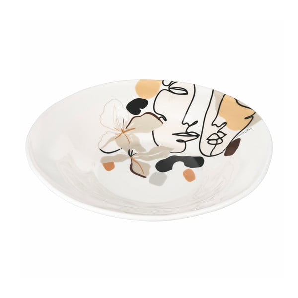 Keramikas salātu bļoda VDE Tivoli 1996 Face to Grey, ø 39 cm-image-4