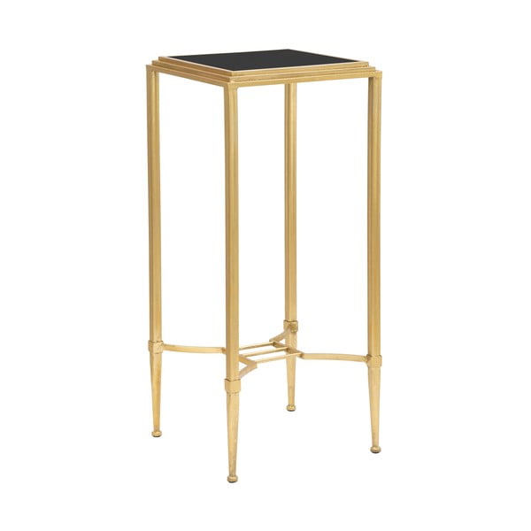 Mauro Ferretti Roman saliekamais galds zelta krāsā, 35 x 80 cm