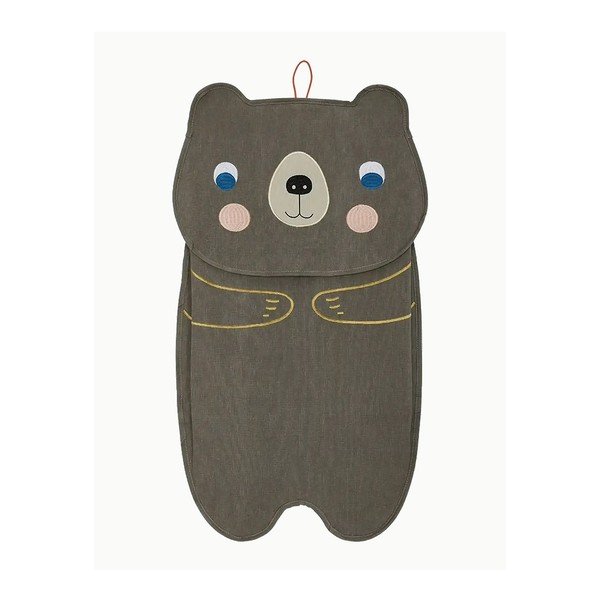 Brūns tekstila piekaramais organizators Darling Bear – OYOY Mini