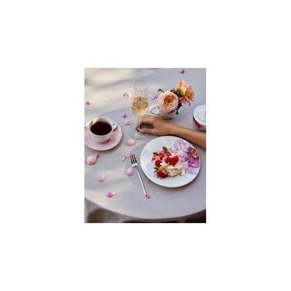 Balts/rozā porcelāna šķīvis ø 21,2 cm Rose Garden – Villeroy&Boch-image-2