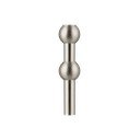 Matētas sudraba krāsas metāla vāze (augstums 10 cm) Nagel – STOFF Nagel