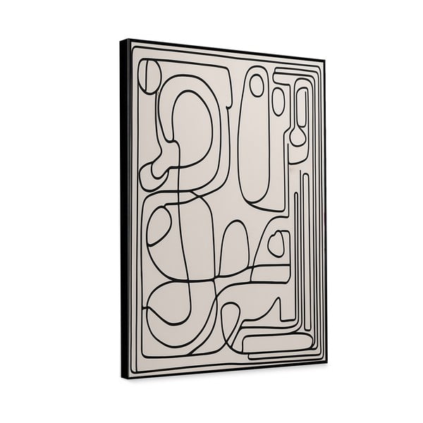 Glezna 60x90 cm Labyrinth of Lines – knor