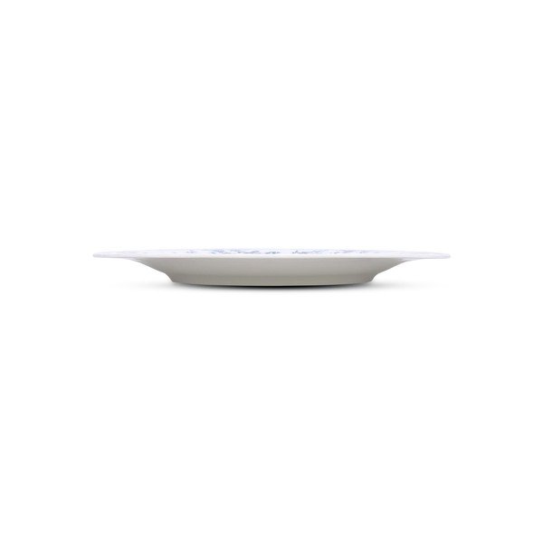 Balts/zils porcelāna šķīvis ø 27,5 cm Retro – BonBistro-image-4