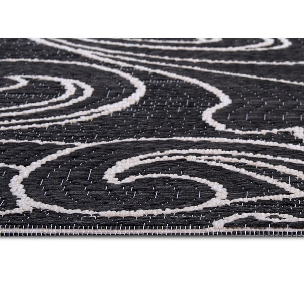 Melns āra paklājs 194x290 cm Elina Black – Hanse Home-image-3