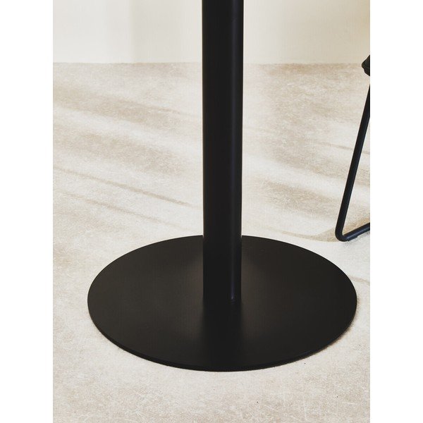 Apaļš ēdamgalds ar stikla galda virsmu ø 90 cm Metropolitan – Premier Housewares-image-3