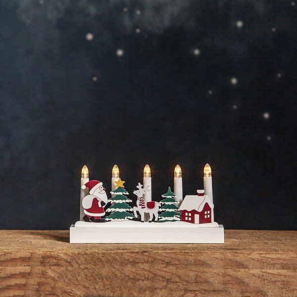 LED svečturis uz baterijām (augstums 14,5 cm) Billy – Star Trading-image-1