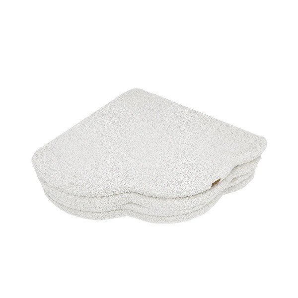 Balts bērnu rotaļu paklājiņš 160x160 cm – Meowbaby-image-2