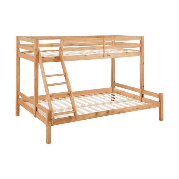 Divstāvu gulta no priedes koka Støraa Alpi2