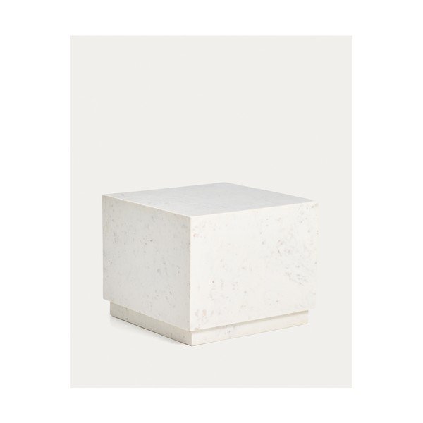Marmora sānu galdiņš 50x50 cm Sorein – Kave Home-image-2