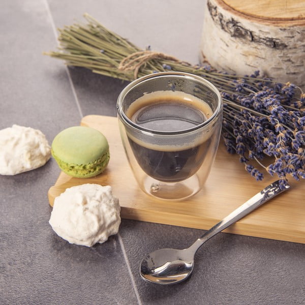 Stikla krūzes (2 gab.) espreso 110 ml – Orion-image-1