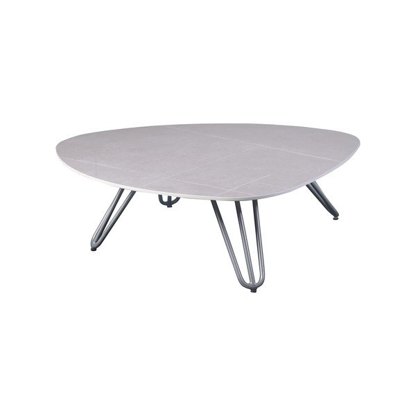 Dārza kafijas galdiņš ar akmens galda virsmu 88x110 cm Emilia – Garden Pleasure