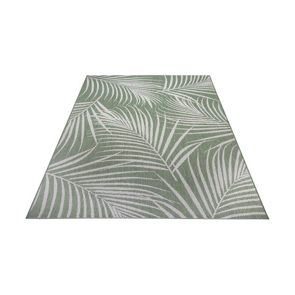 Zaļš āra paklājs Ragami Flora, 80 x 150 cm-image-3