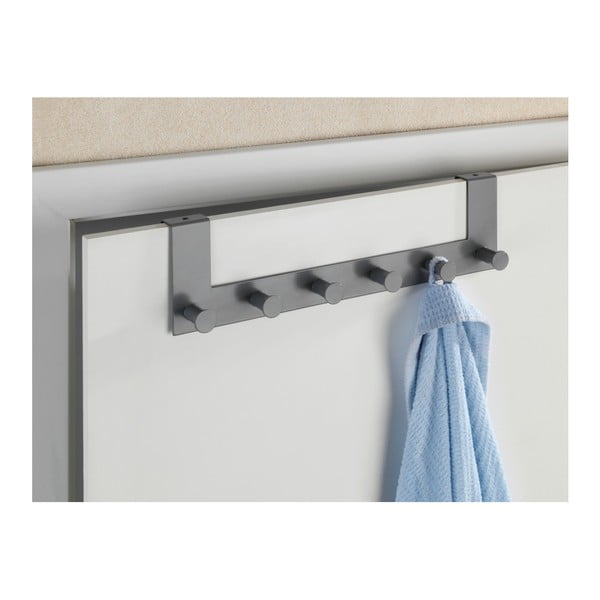 Pelēks metāla durvju pakaramais 39 cm Celano – Wenko-image-1