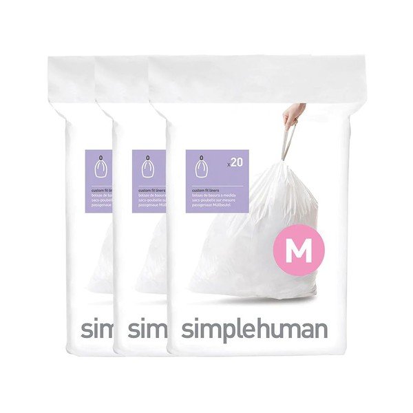 Atkritumu maisi (60 gab.) 45 l M – simplehuman-image-1