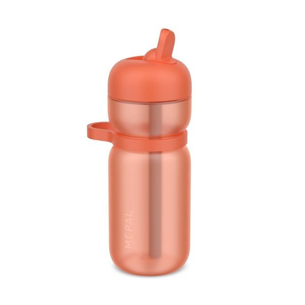 Persiku oranža plastmasas pudele 600 ml Active – Mepal